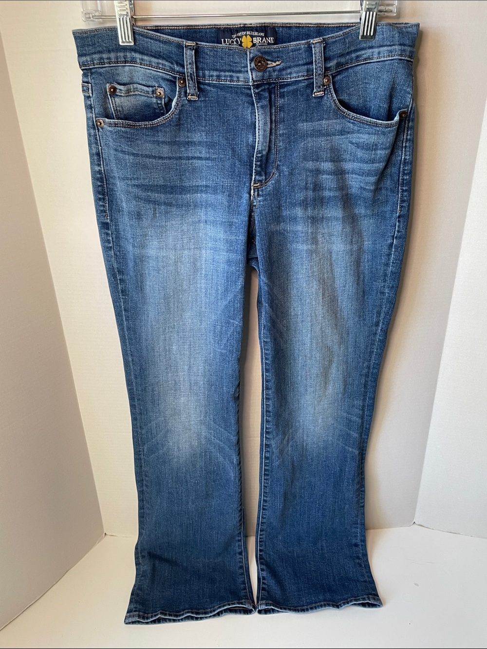 Lucky Brand  Women's Size 10/30 Blue Bootcut  Sweet Jeans with Faded Wash
